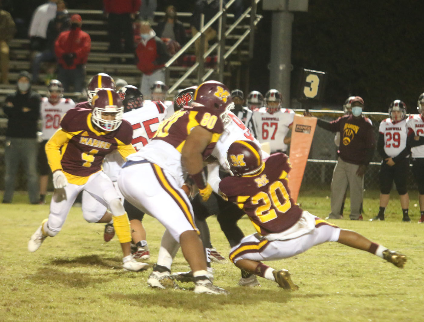 Marion vs. Barnwell Football